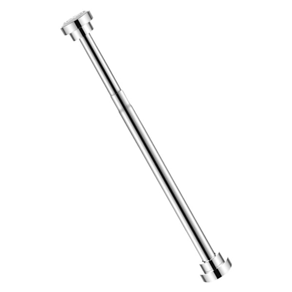 Justerbar Garderobestang i Rustfrit Stål til Badeværelse, Soveværelse, Garderobe - 22 Rør, 40-55 cm