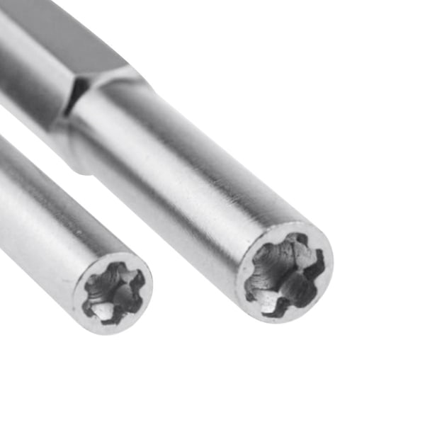 2 st 3,8 mm 4,5 mm Säkerhetsskruvmejsel Hexagon Bit Gamebit för Nintendo Nes N64 Jikaix