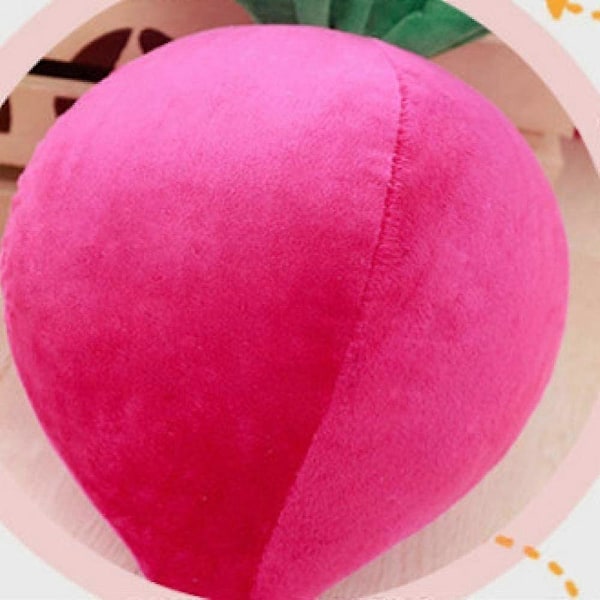 Pehmolelu luova retiisi pehmolelu tyyny sohva koristetyyny, erittäin söpö ja pehmeä, 40 cm.