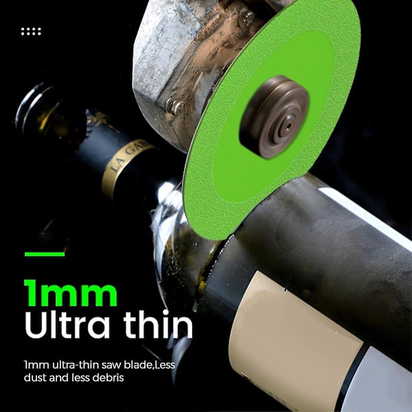 Glas Skärdisk Ultra Tunn Sågblad För Att Skära Glas Jade Kristall 1st-grön