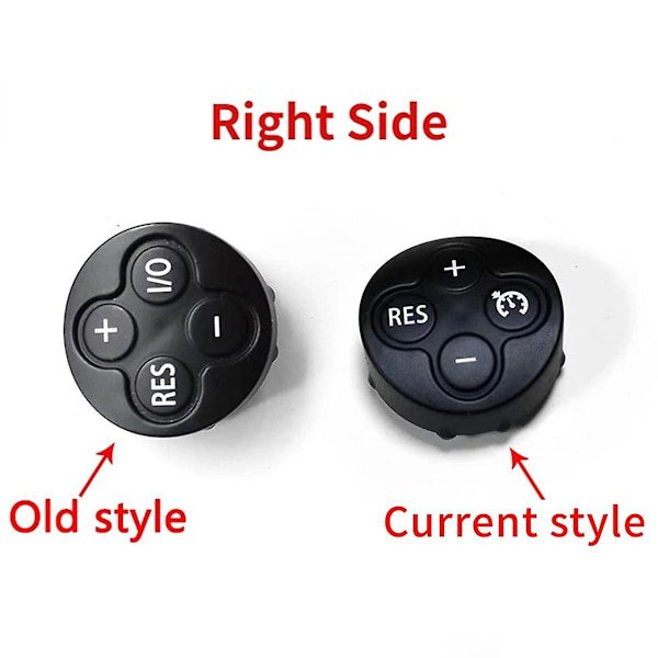Volumjusteringsbryter for ratt, cruise control-knappdeksel for R55 R56 R57 R58 R59 R60 R61