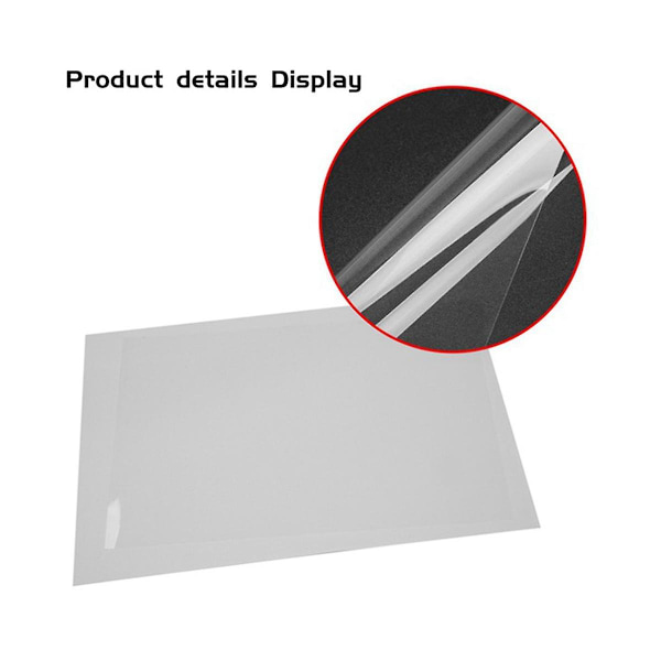 6 stk FEP-film 260x200x0,15 mm for ANYCUBIC Photon M3/M3 Plus/Mono X, ELEGOO Saturn/Saturn S/4K LCD 3D-skriver