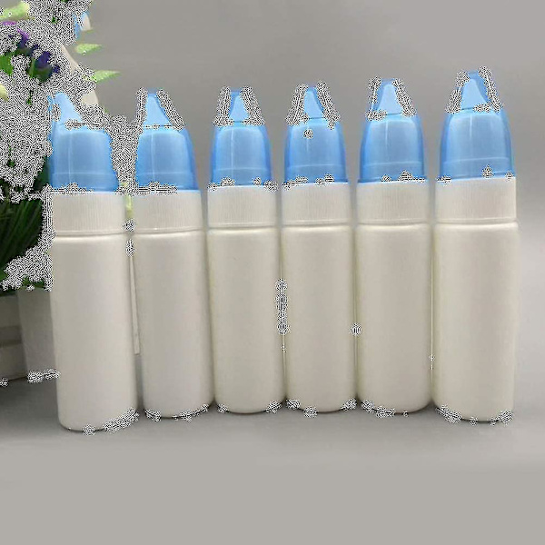 5 st nässprayflaskor tomma plast nässprayflaskor återanvändbar behållare fin dimspruta (60 ml)