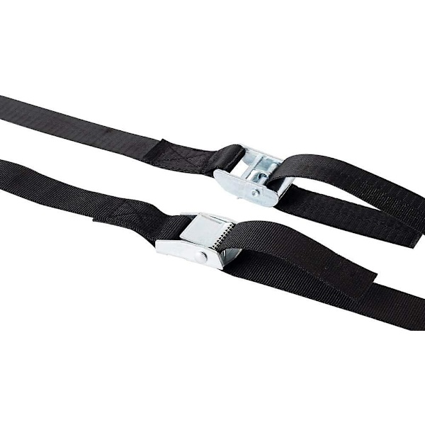 3 kpl 1\" x 3,3 ft Tavarankitkaisunauhat, Kiinnitysnauhat Kammilukolla (3,3 ft - 3 kpl) Pakkaus
