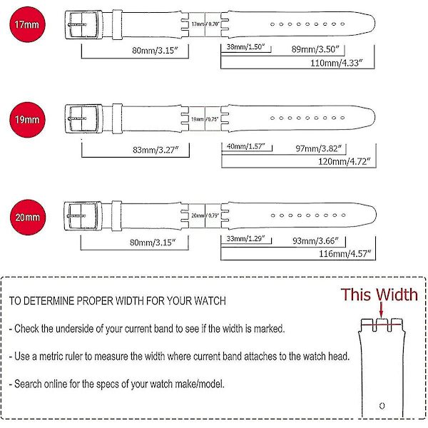 Udskiftningsrem i vandtæt silikonegummi til Swatch (17mm 19mm 20mm) (17mm, Regnbuefarvet)