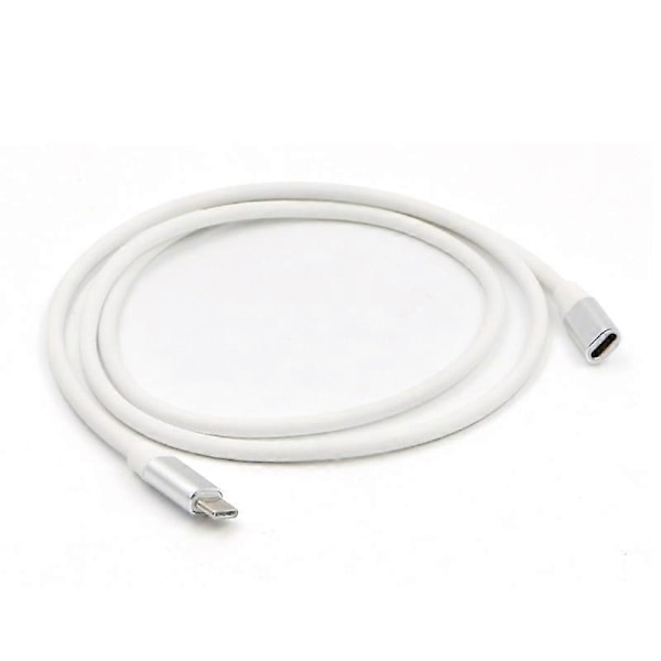 Type C USB 3.1 Hann til USB-C Hunn Skjøte Datakabel Forlenger Ladekabel