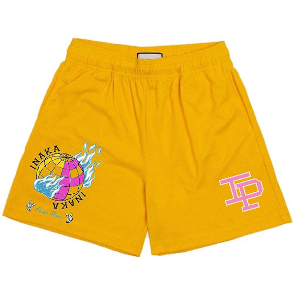 Sommar herr casual shorts nya Inaka IP mesh shorts gym shorts byxor strand basket träning byxor