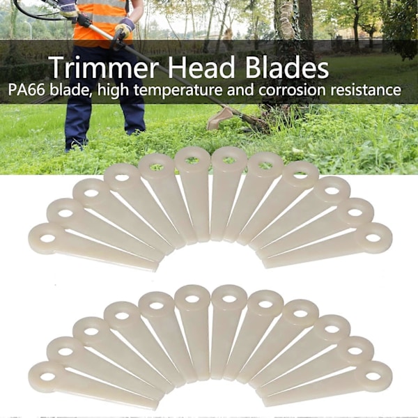 Sett med 24 plastskjær for Stihl Polycut 413 4111 007 1001 63 203 103