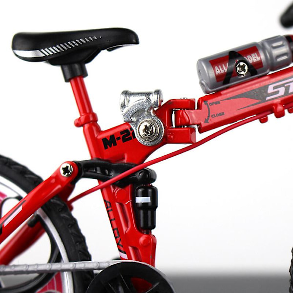 Mini Cykelmodell Leksak Alloy Plast Downhill Mountain Bike Leksaker Presenter För Pojkar Ny