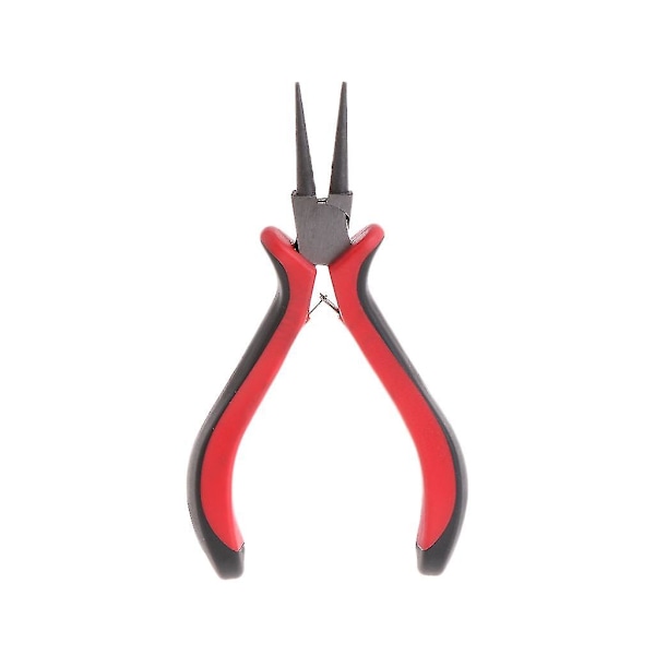 Round Nose Pliers 5.12inches 130mm Polished Head Comfort Grip Rubber Handle