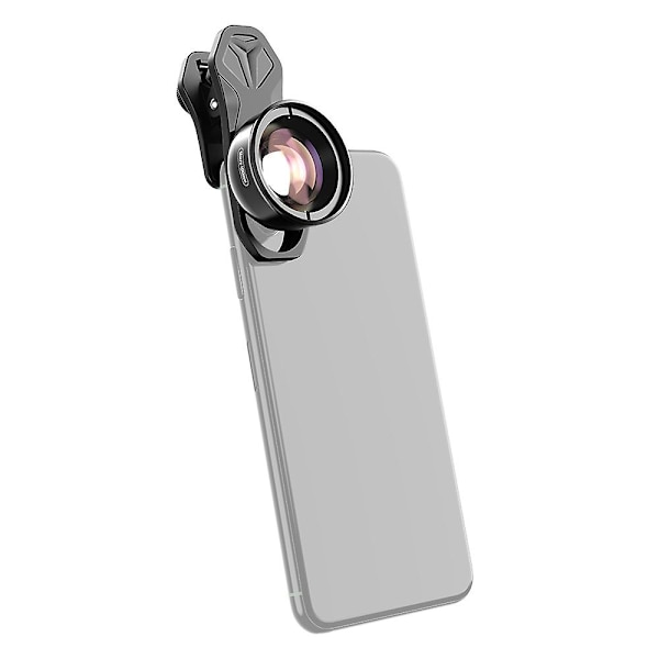 APEXEL APL-HB100mm Universell Smartphone Makrolins 4K HD Telefonkameralins Ingen Förvrängning Oskarp Bakgrund Kompatibel med iPhone 11/XS/XS Max/XR/X/8/