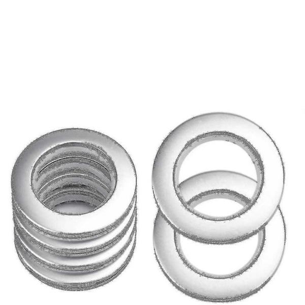 50 st plastgardinringar, gardinöljetter, 40 mm, plastringar, ringar för gardinstång, silver, plastöljetter för gardinfönster, duschdraperi