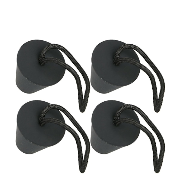 4x Universelle Kajakk Skupper Pluggsett Silikon Kano Avløpshull Stopper Bung