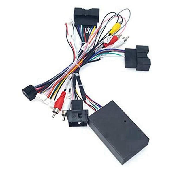 16-PIN Android Audio Power Radio Ledningsnet med Canbus Box Biltilbehør til Ford Fiesta Focus Ecosport Edge