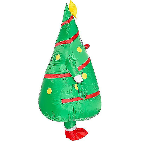 Uppblåsbar Halloween-juldräkt Rolig Julgran Maskot Vuxna