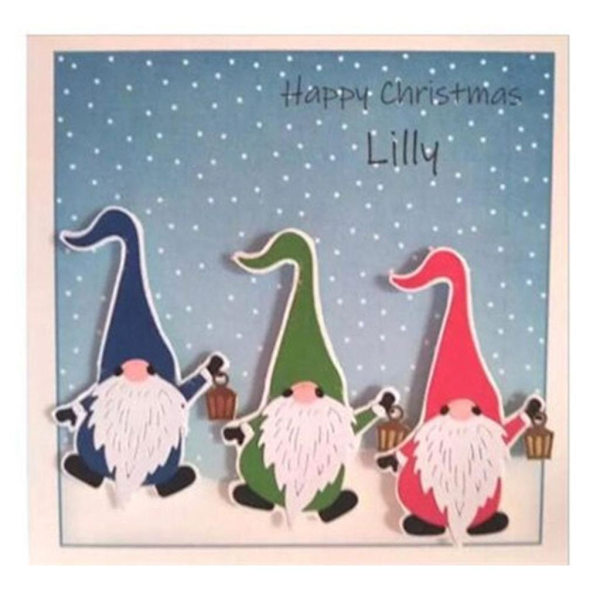 Jultomte Metallstans Utsökt Scrapbooking Präglingsmall