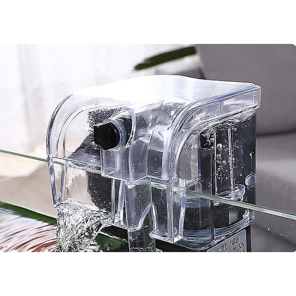 Akvarium Hengefilter, Akvarium Strømfilter Vannfall Vannpumpe Sirkulerende Vann Tank
