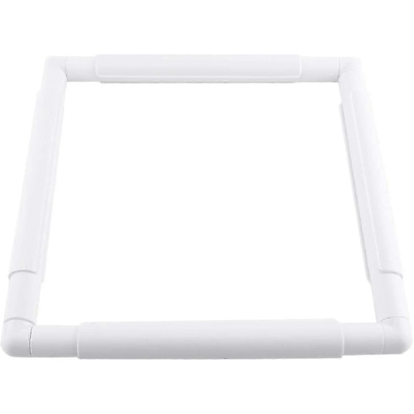 Q Snap Korsstygnram, Rektangulär Broderiram, Broderiram, Plastsyram för Broderi, Handquiltning, Nålstickning, Silkemålning