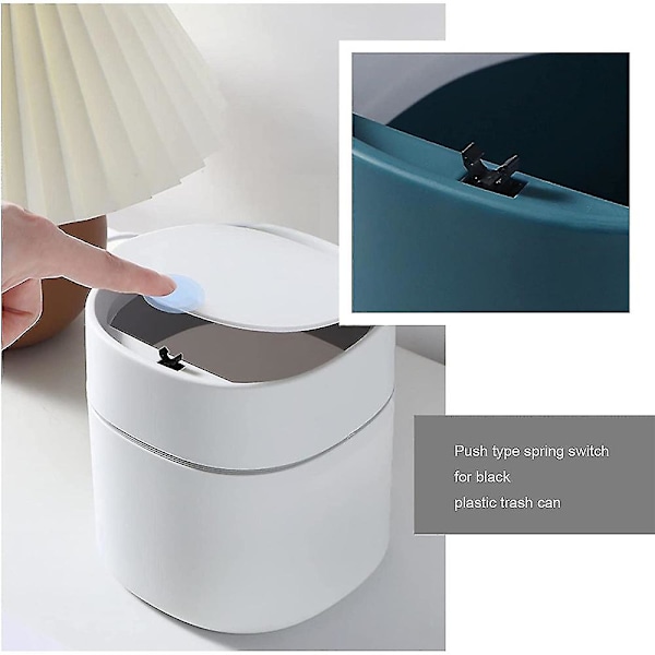 Ersättningstillbehör Sopsäck Lås Fäste Touch Lock Bin Clip Spänne Reparation