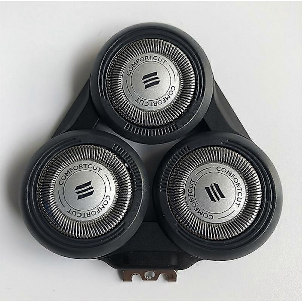 Reservehoved til Philips S5000 S5370 S5571 S5420 S5140 S5078 S5077 S5050 S5082 S5380 S5400 Skraberblad, Sort Blå