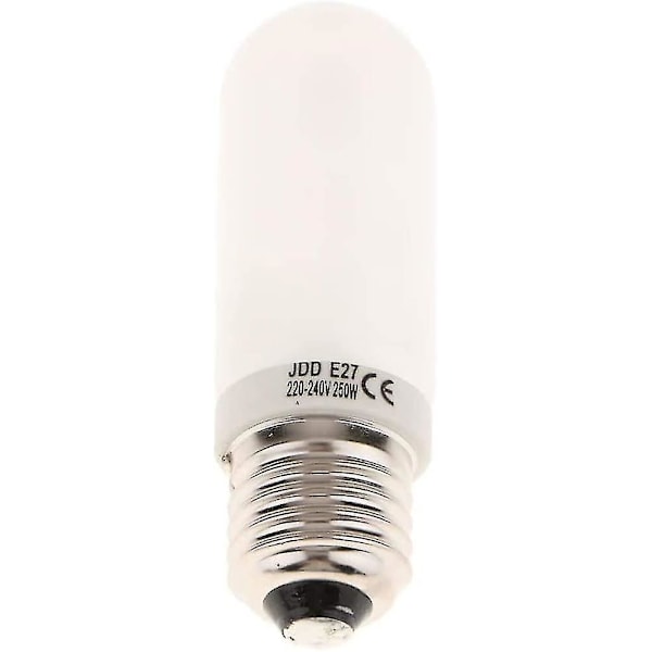 2-pack 250W 220-240V E27 (standard Edison-skruv) frostade halogenlampor