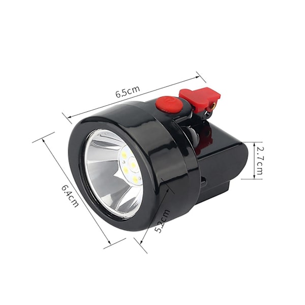 Uppladdningsbar gruvlampa integrerad gruvarbetare pannlampa LED sladdlös fiske lampor ny
