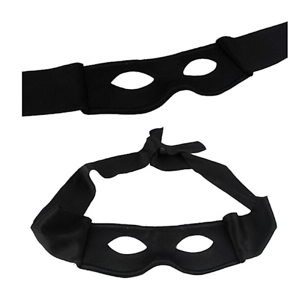 Bandit Zorro Maskeret Mand Øjenmaske Til Temafest Maskerade Kostume Halloween