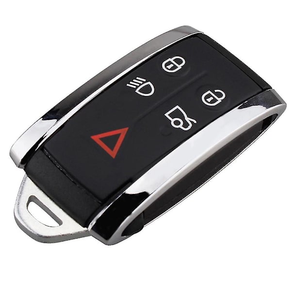 2 st Nya Jaguar X Type S Xkr Xf Xk 5 Knapp Fjärrkontroll Smart Nyckel Fob Skal