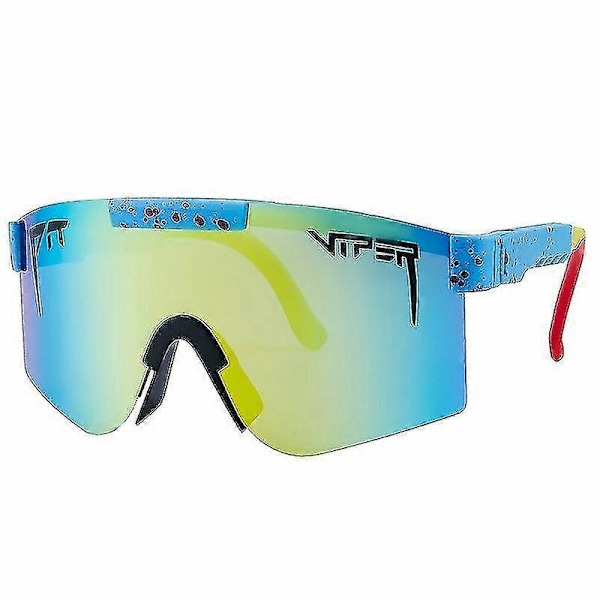 Kids Polarized Cycling Sunglasses, UV400 Protection Adjustable Windproof Goggles Children Sport Sunglasses For Boys and Girls