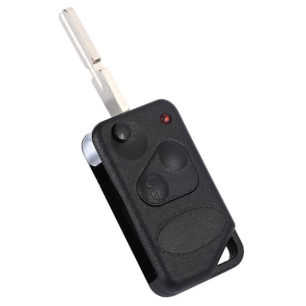 Flip Folding Fjernkontroll 2 Knapper Bilnøkkel Fob Skall Etui For Land Rover Range Rover P38