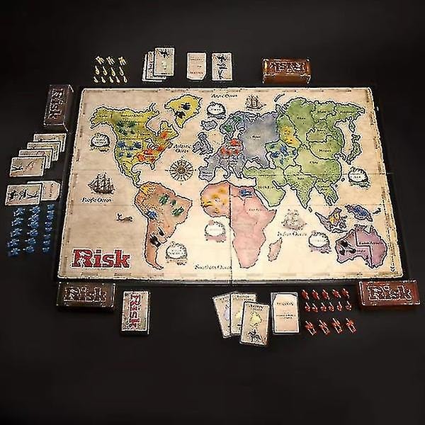 Hasbro Spill - Klassisk Risk Utgave