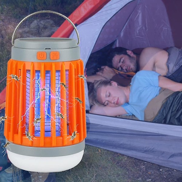 Myggzapper, 2023 Nya Electrizap Buzz Blast Pro Myggzapper, USB-laddning och solenergi, perfekt för utomhus och inomhus (1 st)