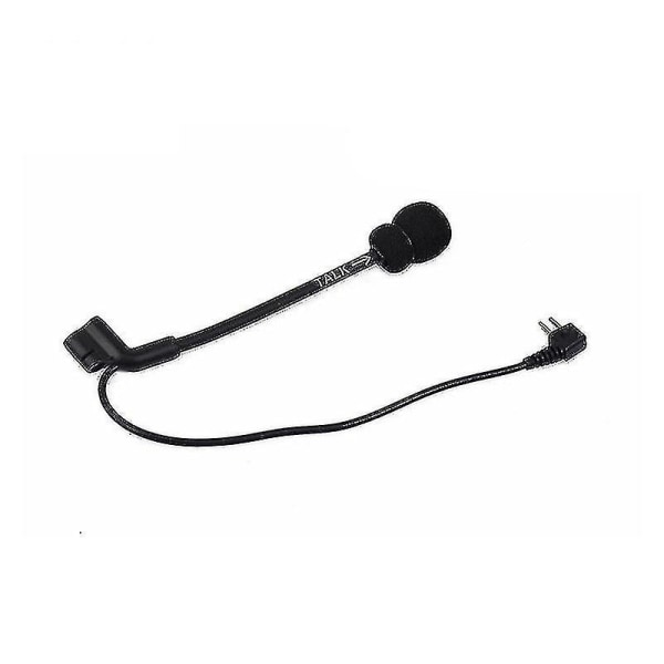 Udskiftnings Boom Mic Kompatibel med Peltor Comtac II/III 2/3 Stil Hovedtelefoner 2 Pins Mikrofon