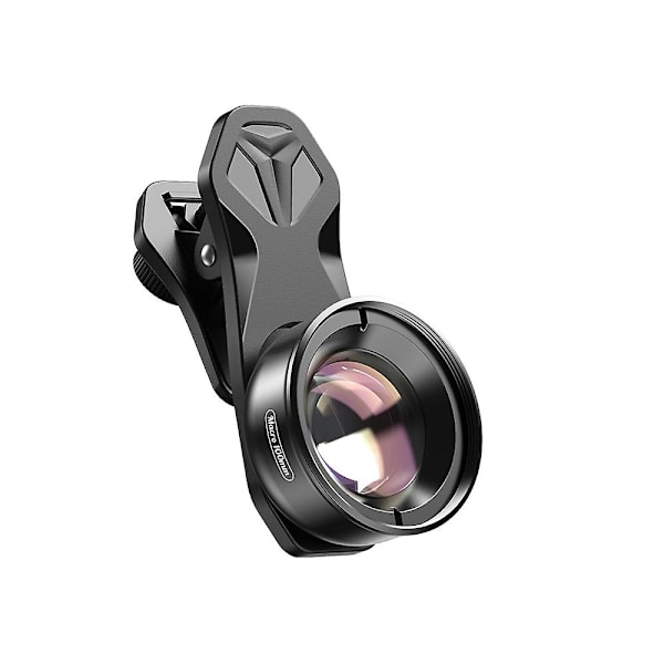 APEXEL APL-HB100mm Universell Smartphone Makrolins 4K HD Telefonkameralins Ingen Förvrängning Oskarp Bakgrund Kompatibel med iPhone 11/XS/XS Max/XR/X/8/
