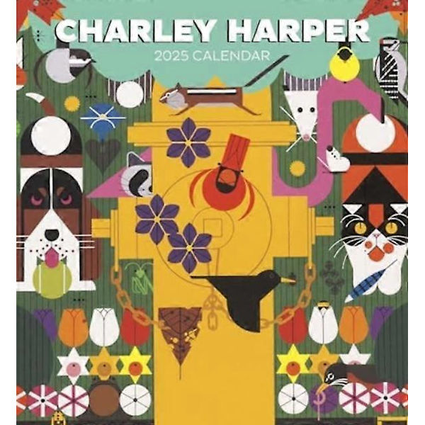 Charley Harper Vægkaleender 2025