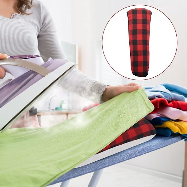 Ham-muotoinen silityspöytä, ompelun apuväline, saumojen, kaarevien osien ja hihansuun silitykseen