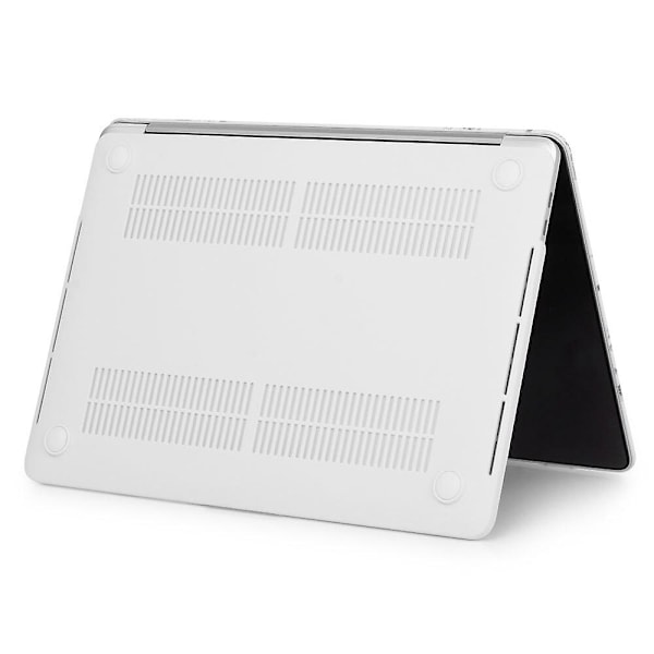 Vit Marmormönster Skal för Macbook Pro 13 A1706 A1708 A2159 A1989