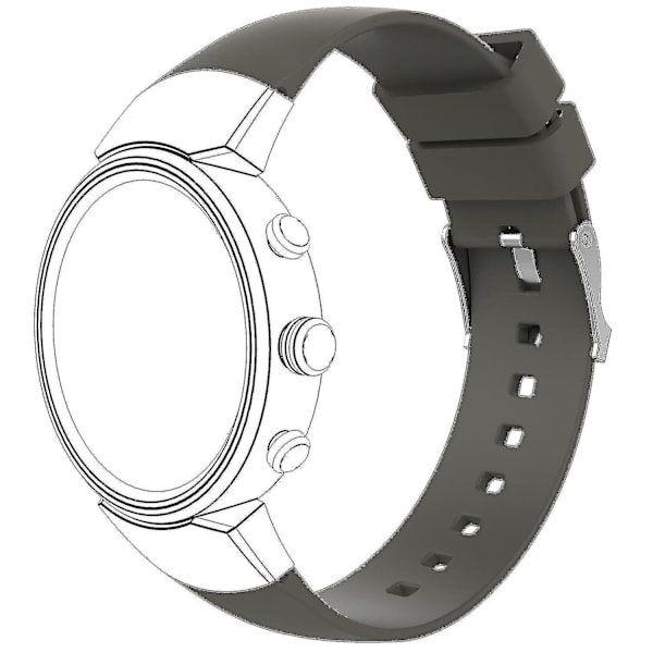 Silikon Urrem til Asus Zenwatch 3 Smart Fitness Watch-FCY
