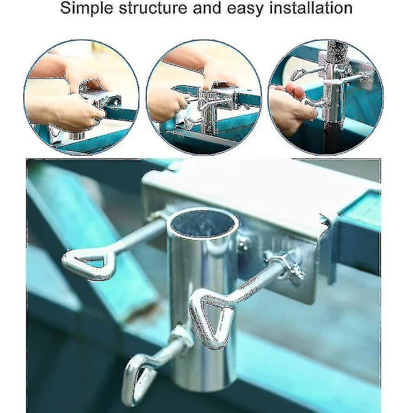 Parasollholder, Parasollstativ Balkongreip, Balkongparasollstativ