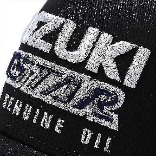 Moto GP Motorcykel Suzuki Team G5x Racer Racing Cap Broderad Basebollkeps Herrkeps Utomhus Sportkeps