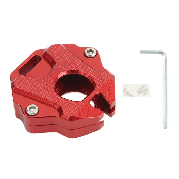 Motorcykelnyckelskal CNC Metall Solid Snygg Perfekt Passform Ersättning för CB650R CBR650R 2020+ (Röd)