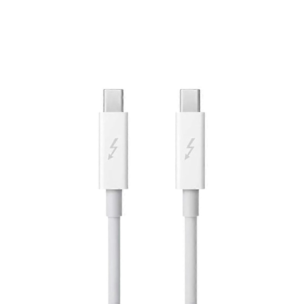 Äkta Thunderbolt 2-kabel 20 Gbps hane till hane för Apple Macbook Pro Air mini Imac