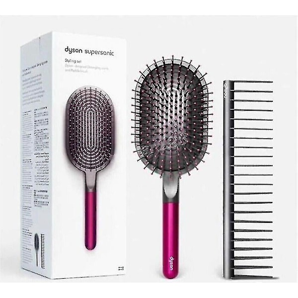 (GET IT)Dyson Supersonic Kam och Paddelborste Styling Set Fuchsia/Nickel 4 Färg_SJJYV_Newway