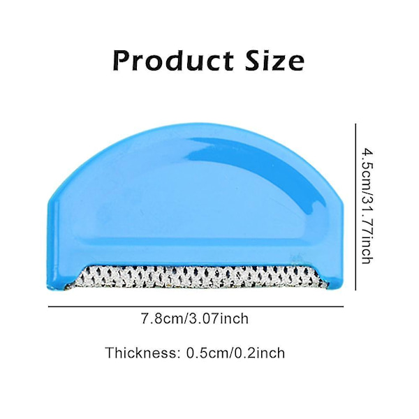 2-pack Lint Remover Pilling Plast Hårtrimmer Kashmir Kam Stickade Kläder Hushåll