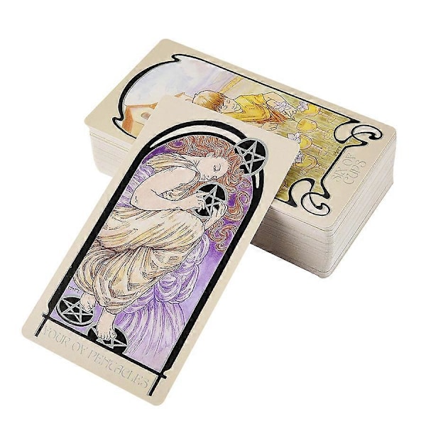 Ethereal Visions: Et Illuminert Tarotkortstokk