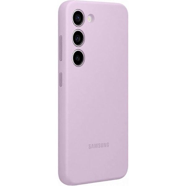 Passer til Samsung Galaxy S23+ silikoneetui, behagelig følelse, anti-fald