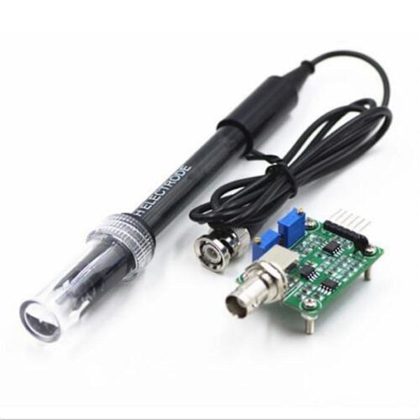 Væske PH-Værdi Detektor Sensor Modul PH Elektrode Probe BNC Overvågningskontrolkort til BNC Ele