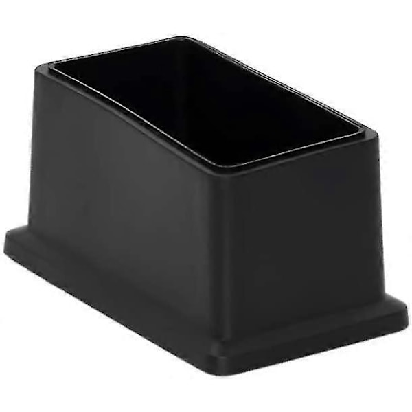 8-pack rektangulära stolsbensöverdrag, halkfria PVC-golvskydd 25 x 50 mm (1\" x 2\")