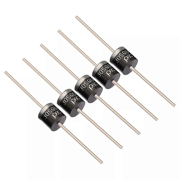 5 stk 30SQ045 Schottky dioder 30A 45V solar bypass / blokkeringsdioder