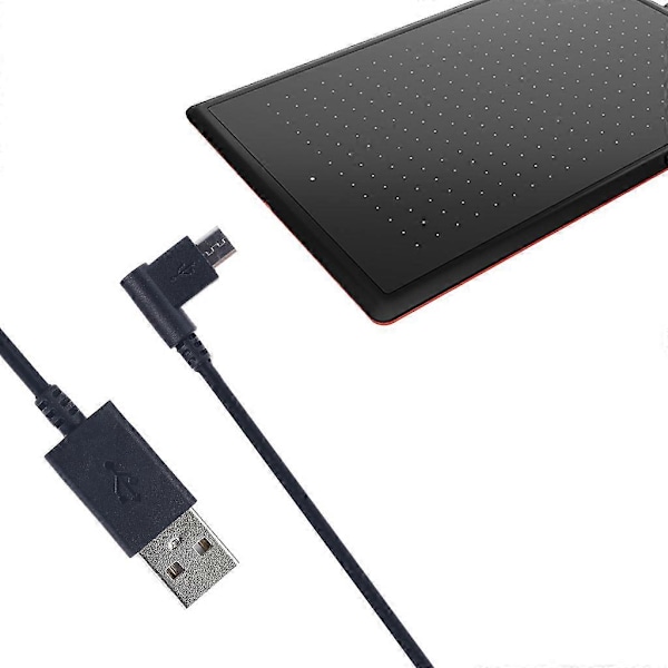 1,8 m USB-datan synkronointi laturi virtajohto kaapeli Wacom digitaaliselle piirustustabletille CTL472 672 4100 6100 490 690 680 suorakulmainen johto